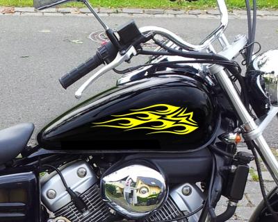 Tribal Aufkleber Set Motorrad