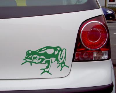 Pfeilgiftfrosch Aufkleber  Charly 