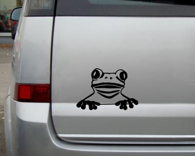 Frosch Aufkleber  Freddy 