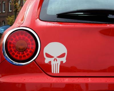 Punisher Totenkopf Aufkleber - Ansicht 3