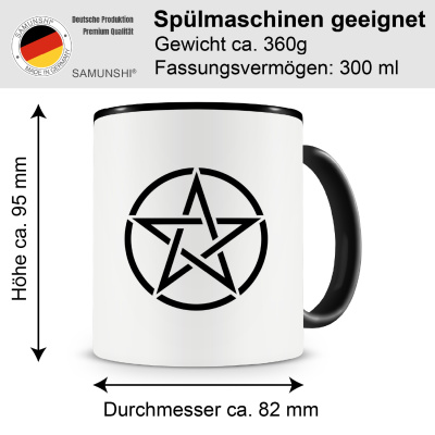 Tasse mit dem Motiv Pentagram - Ansicht 2