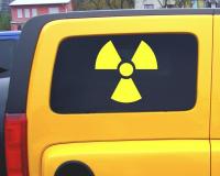 Radioaktiv Zeichen Aufkleber
