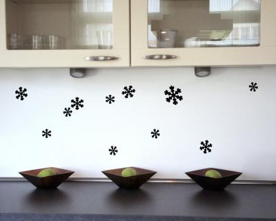 Eiskristall Wandtattoo Set B - Ansicht 3