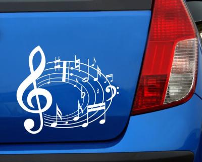 Musiknoten Karusell