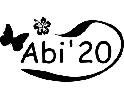 Abiaufkleber Hibiskus - Ansicht 1