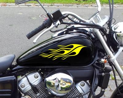 Tribal Aufkleberset Motorrad oder Auto Dekor - Ansicht 2