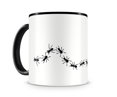 Tasse mit dem Motiv Ameisenstrasse Tasse