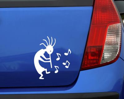 Aufkleber Kokopelli Musik