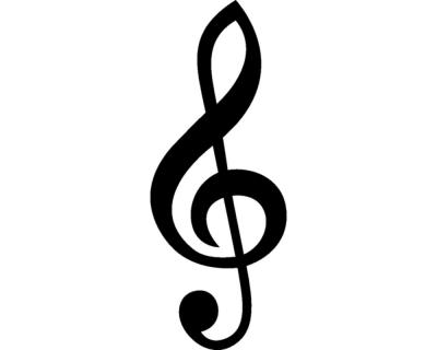 Violinschlssel Wandtattoo - Ansicht 1