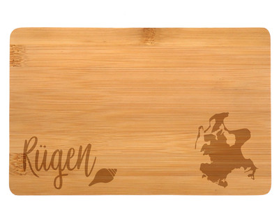Frhstcksbrettchen mit Rgen Gravur - Ansicht 2