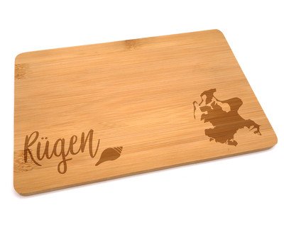 Frhstcksbrettchen mit Rgen Gravur