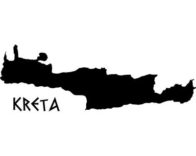 Wandtattoo Insel Kreta - Ansicht 1