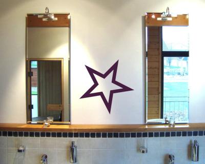 Wandtattoo Stern 'Outline' - Ansicht 3