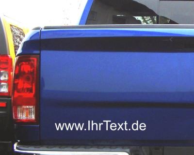 7 Domainaufkleber 20cm + 40cm - Ansicht 2