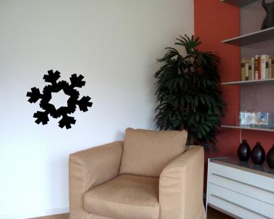 Eiskristall Wandtattoo Motiv A - Ansicht 3