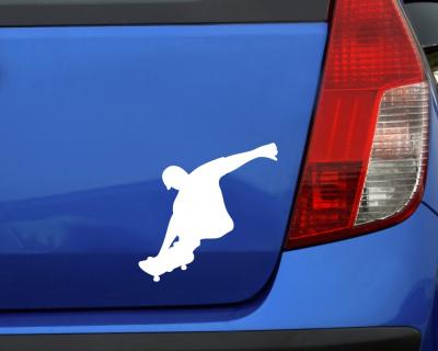 Skateboardfahrer Aufkleber - Ansicht 3