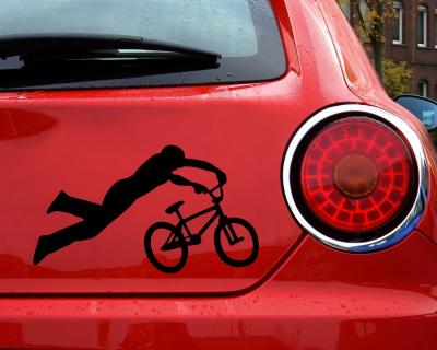 BMX Superman Aufkleber