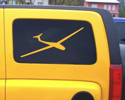 Segelflieger Aufkleber