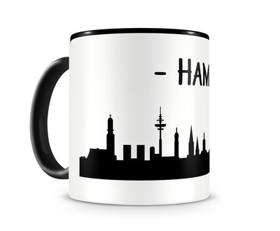 Tasse Hamburg Skyline - Ansicht 1