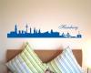 Wandtattoo Hamburg Skyline Wandtattoo