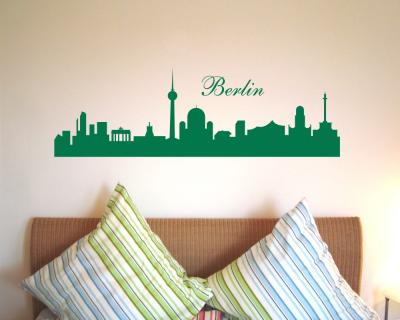 Wandtattoo Berlin Skyline - Ansicht 3