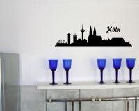 Wandtattoo Kln Skyline 30x9cm