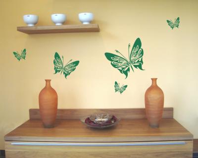 Schmetterling Wandtattoo Set 2