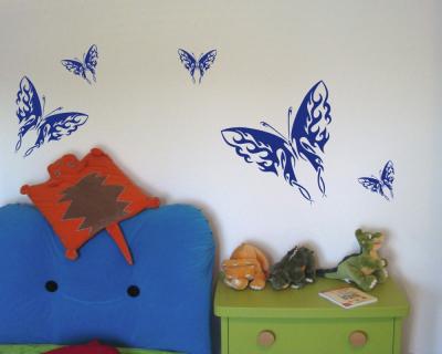 Schmetterling Wandtattoo Set 5