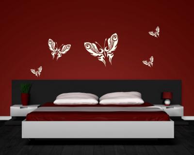 Schmetterling Wandtattoo Set 7