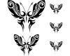 Schmetterling Wandtattoo Set 7 Wandtattoo