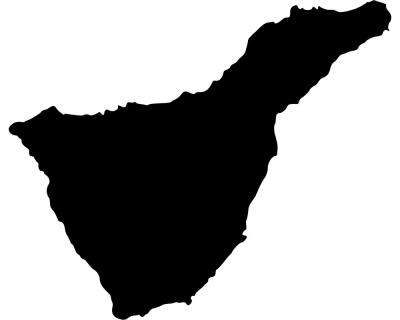 Teneriffa Insel Aufkleber - Ansicht 1