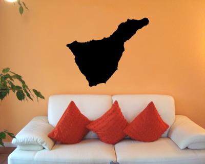 Wandtattoo Teneriffa Insel - Ansicht 2