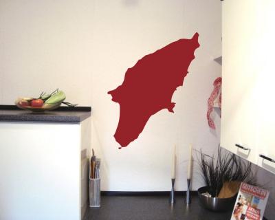 Rhodos Wandtattoo Insel - Ansicht 2