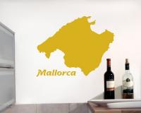 Wandtattoo Insel Mallorca