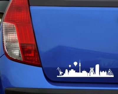 Ruhrgebiet Skyline Aufkleber - Ansicht 3