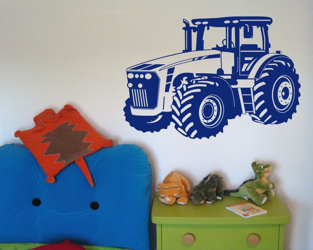 Wandtattoo Trecker – Selbstklebend, In 8 Größen & 20 Farben, Für Kinder- & Jugendzimmer