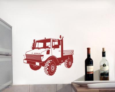 Wandtattoo Gelnde LKW
