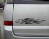 Flammenaufkleber Adler Motiv 594 Aufkleber