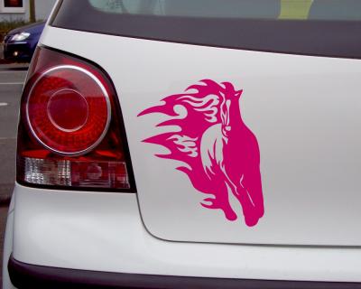 Flammenaufkleber Pferd Motiv 604 - Ansicht 2