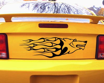 Flammentribal Wolf 614 - Ansicht 2