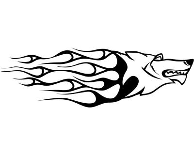 Flammentribal Wolf 614