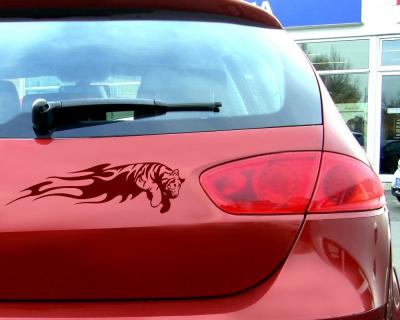 Tribalaufkleber Tiger Motiv 619