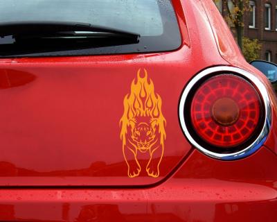 Flammentribal Tiger Motiv 621 - Ansicht 3