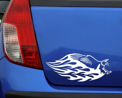 Tribalsticker Adler greifend Motiv 626 - Ansicht 3