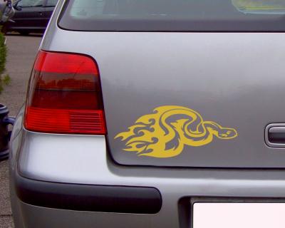 Tribalaufkleber Schlange Motiv 639 - Ansicht 2