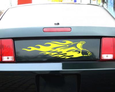 Tribalaufkleber Adler Sturzflug Motiv 649 - Ansicht 2