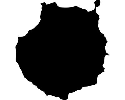 Gran Canaria Insel Aufkleber - Ansicht 1