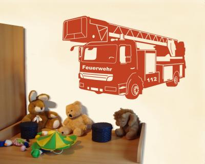 Wandtattoo Feuerwehr - Ansicht 3