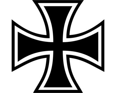 Aufkleber Eisernes Kreuz Motiv B Aufkleber