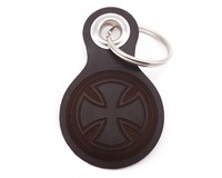 Schlsselanhnger Eisernes Kreuz Schlsselanhnger Modellnummer  dunkel braun/graviert